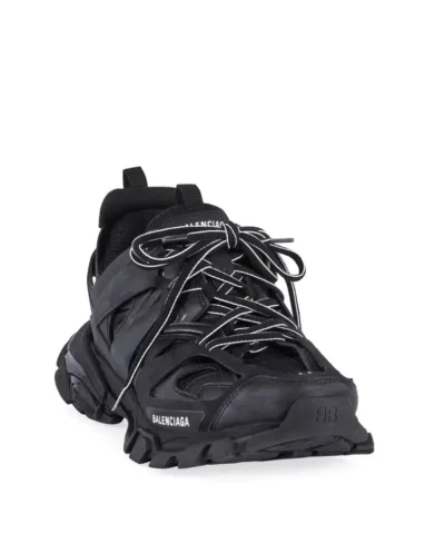 Balenciaga Men's Track Sneakers, Black