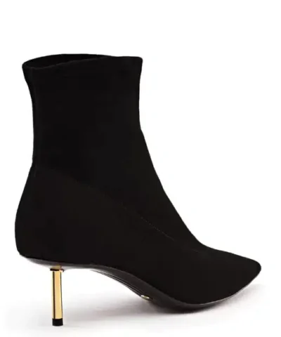 Stella Luna Black Cigarette Bootie