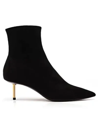Stella Luna Black Cigarette Bootie