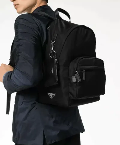 Prada Black Nylon Montagna Backpack