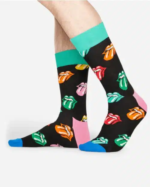 Happy Socks Rolling Stones Paint It Bright Sock