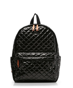 MZ Wallace Black Lacquer Metro Backpack