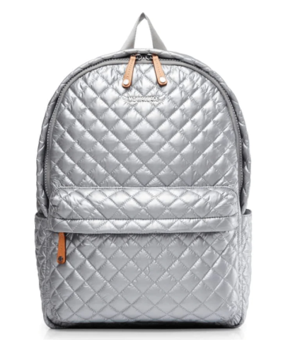 MZ Wallace Black Lacquer Metro Backpack