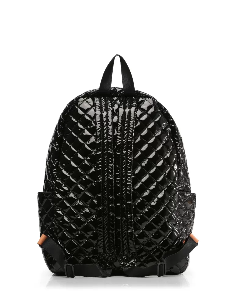 MZ Wallace Black Lacquer Metro Backpack