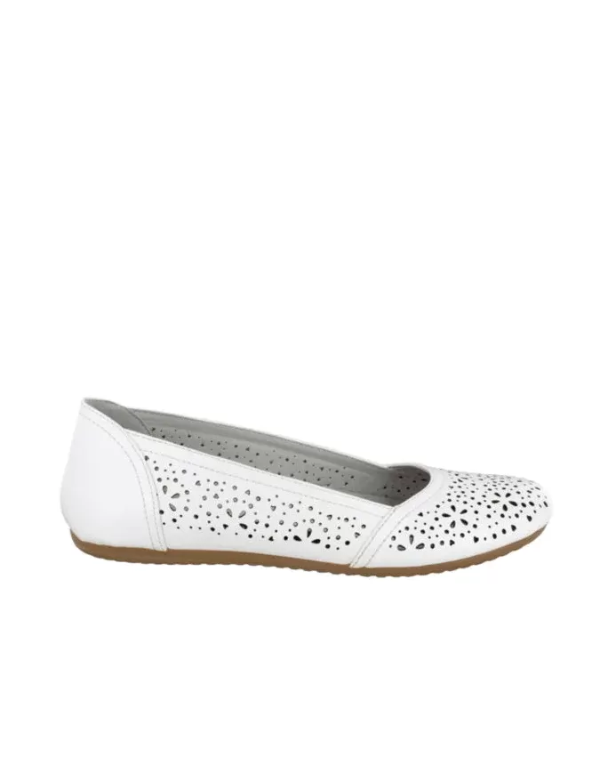 Easy Street Womens Brooklyn Ballet Flats Round Toe