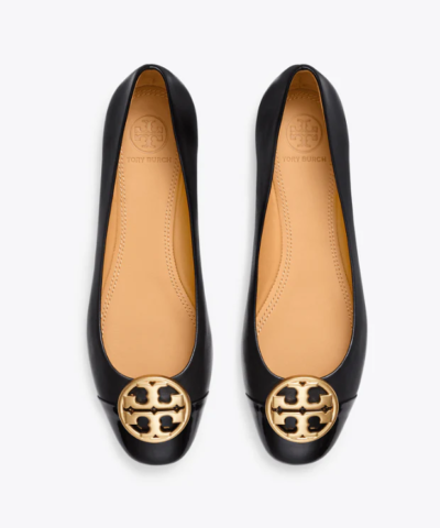 Tory Burch Chelsea Cap-Toe Ballet Flat