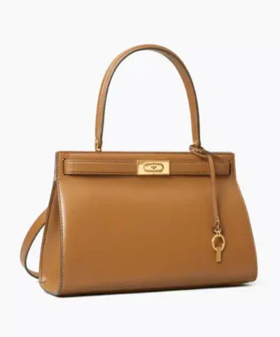 Tory Burch Lee Radziwill Small Leather Satchel