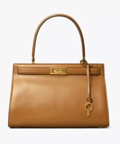 Tory Burch Lee Radziwill Small Leather Satchel