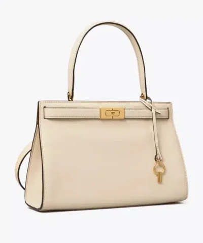 Tory Burch Lee Radziwill Small Leather Satchel
