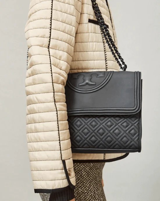 Tory Burch Fleming Matte Convertible Shoulder Bag