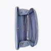 Tory Burch Fleming Soft Contrast-Stitch Convertible Shoulder Bag