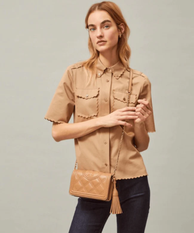 Tory Burch Fleming Soft Wallet Crossbody