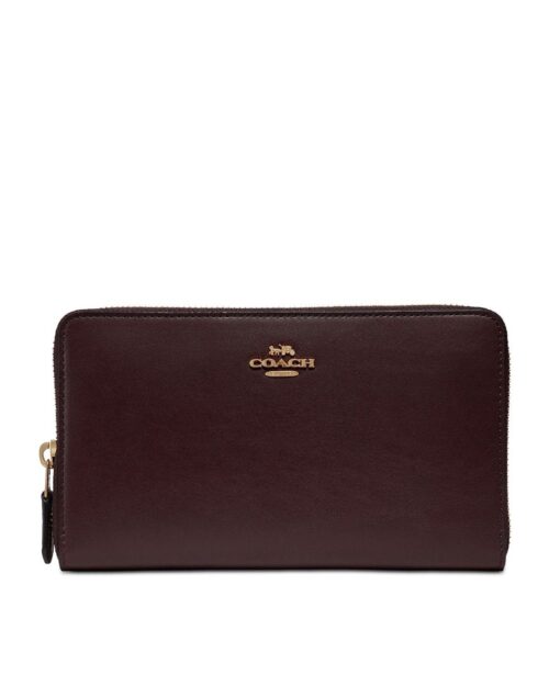 Coach Continental Wallet in Refined Leather