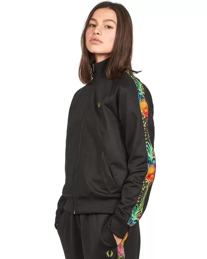Fred Perry Liberty Print Sports Track Jacket