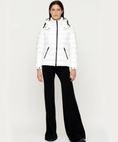 Moncler Bady Laque Nylon Down Jacket