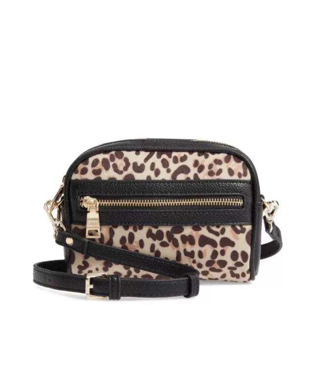 Steve Madden Leopard Print Crossbody Bag