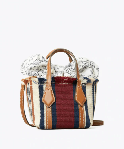 Tory Burch Perry Webbing Nano Tote Bag