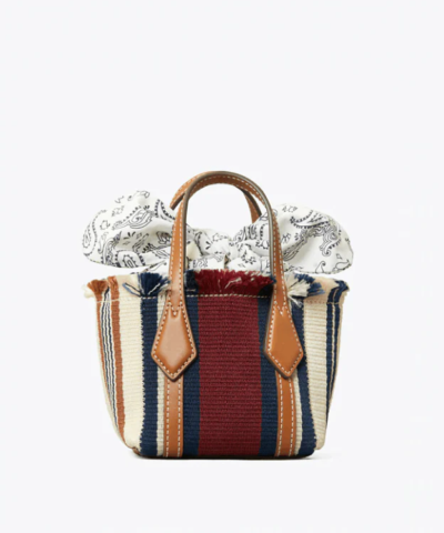 Tory Burch Perry Webbing Nano Tote Bag