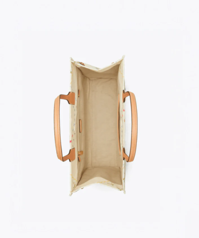 Tory Burch Ella Canvas Floral Tote Bag