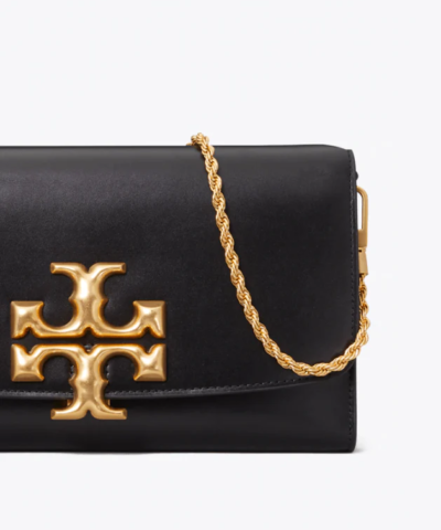 Tory Burch Eleanor Clutch In Black