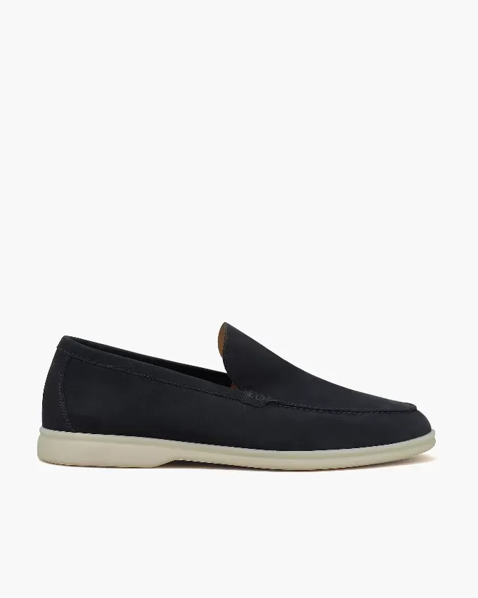 Loro Piana Summer Walk Suede Loafers