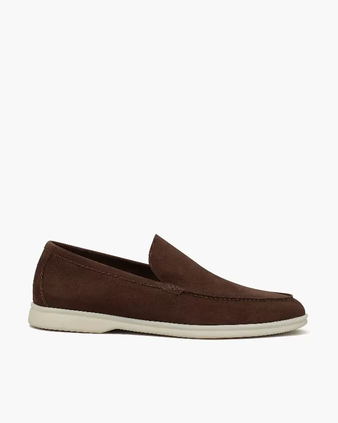 Loro Piana Summer Walk Suede Loafers