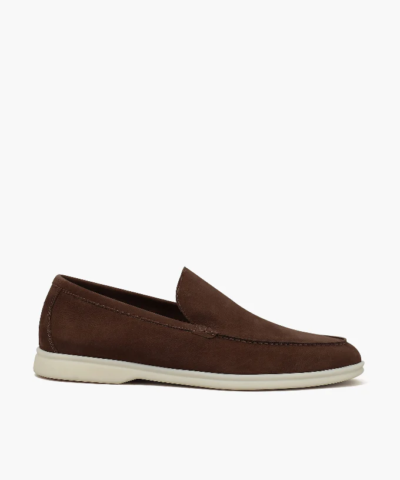 Loro Piana Summer Walk Suede Loafers