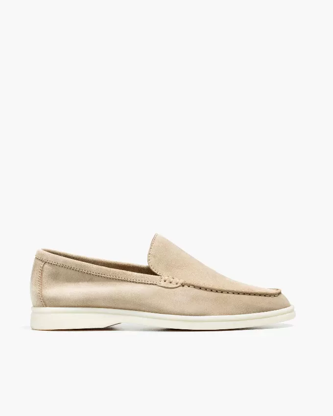 Loro Piana Summer Walk Suede Loafers