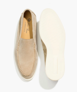 Loro Piana Summer Walk Suede Loafers