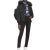 Kenzo Black Down Faux-fur Hooded Jacket
