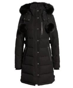 Moose Knuckles Paddockwood Genuine Fox Fur Trim Down Parka