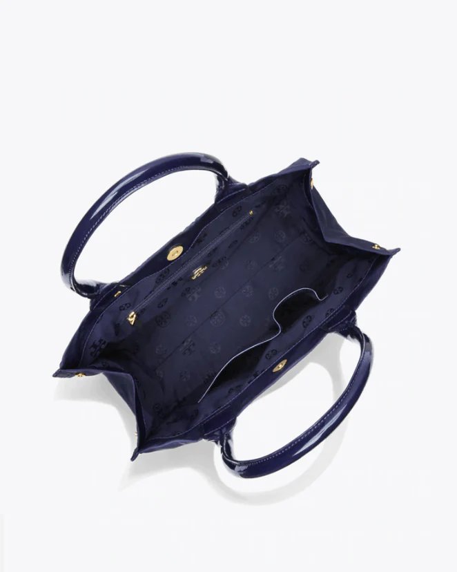 Tory Burch Ella Patent Mini Tote