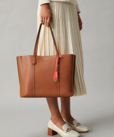 Tory Burch Perry Triple - Compartment Tote Bag, Light Umber