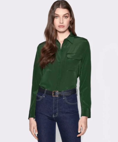 Equipment Slim Signature Silk Shirt