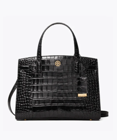 Tory Burch Walker Embossed Small Satchel