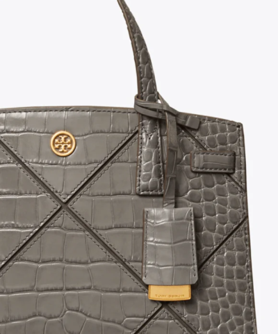 Tory Burch Walker Diamond Embossed Small Satchel