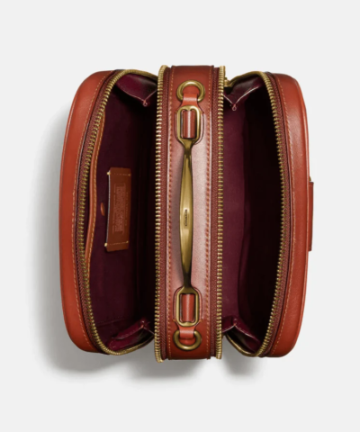 Coach Riley Lunchbox Bag In Colorblock Signature Canvas