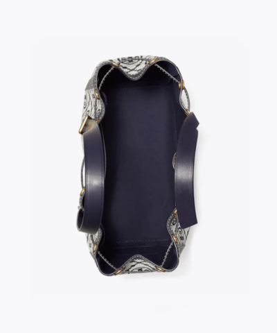 Tory Burch T Monogram Jacquard Small Tote Bag, Tory Navy