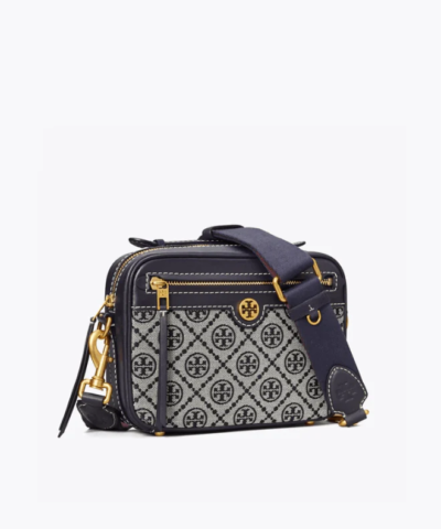 Tory Burch T Monogram Jacquard Camera Bag, Tory Navy