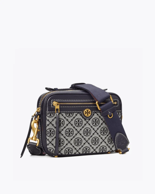 Tory Burch T Monogram Jacquard Camera Bag, Tory Navy