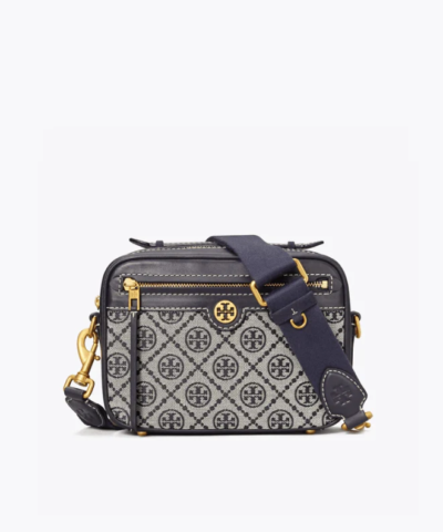 Tory Burch T Monogram Jacquard Camera Bag, Tory Navy