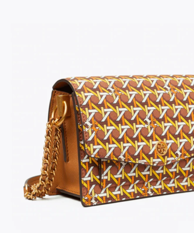 Tory Burch Robinson Printed Mini Shoulder Bag