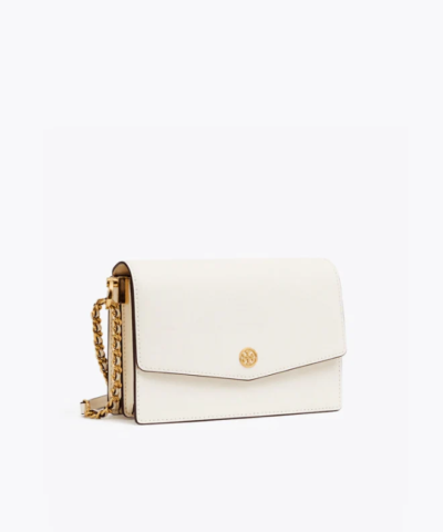 Tory Burch Robinson Convertible Mini Shoulder Bag, Birch