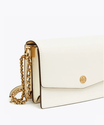 Tory Burch Robinson Convertible Mini Shoulder Bag, Birch