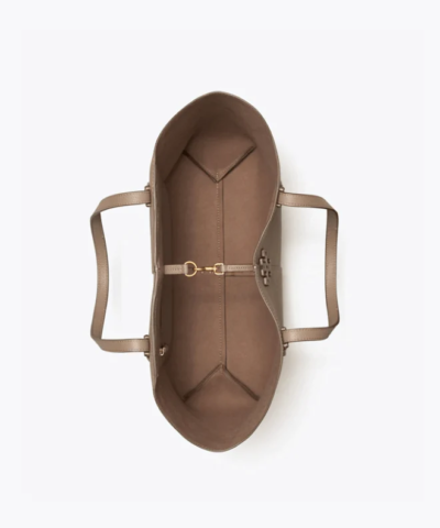 Tory Burch Mcgraw Tote Bag, Silver Maple