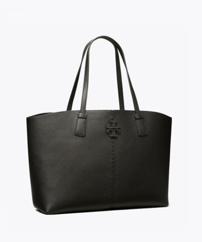 Tory Burch Mcgraw Tote Bag, Black