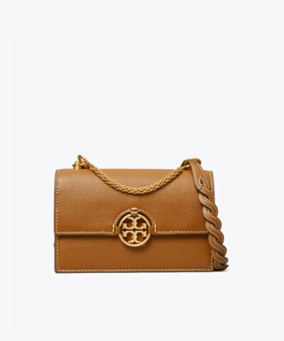 Tory Burch Miller Mini Bag, Light Umber
