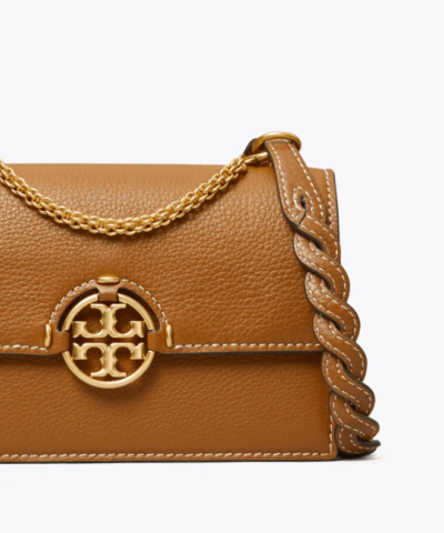Tory Burch Miller Mini Bag, Light Umber