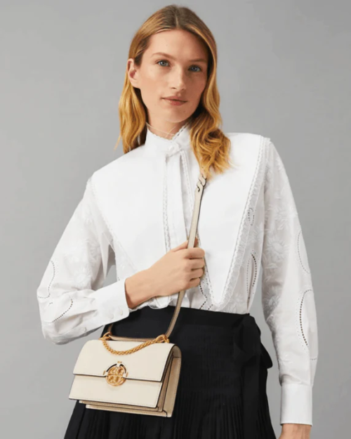 Tory Burch Miller Mini Bag, New Ivory