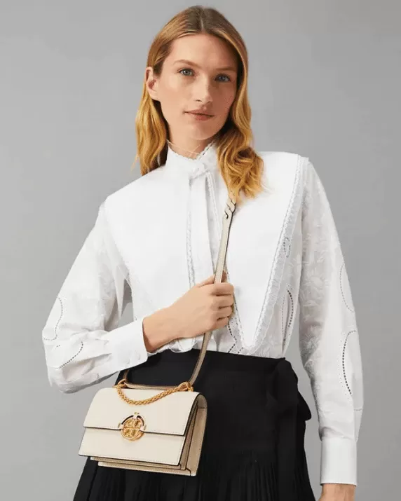 Tory Burch Miller Mini Bag, New Ivory
